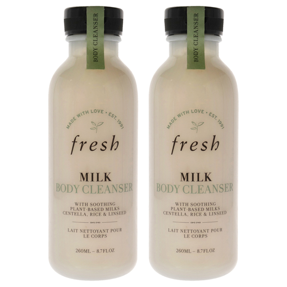 Milk Body Cleanser by Fresh for Women - 8.7 oz Cleanser - Pack of 2